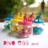 Dino Egg Jars